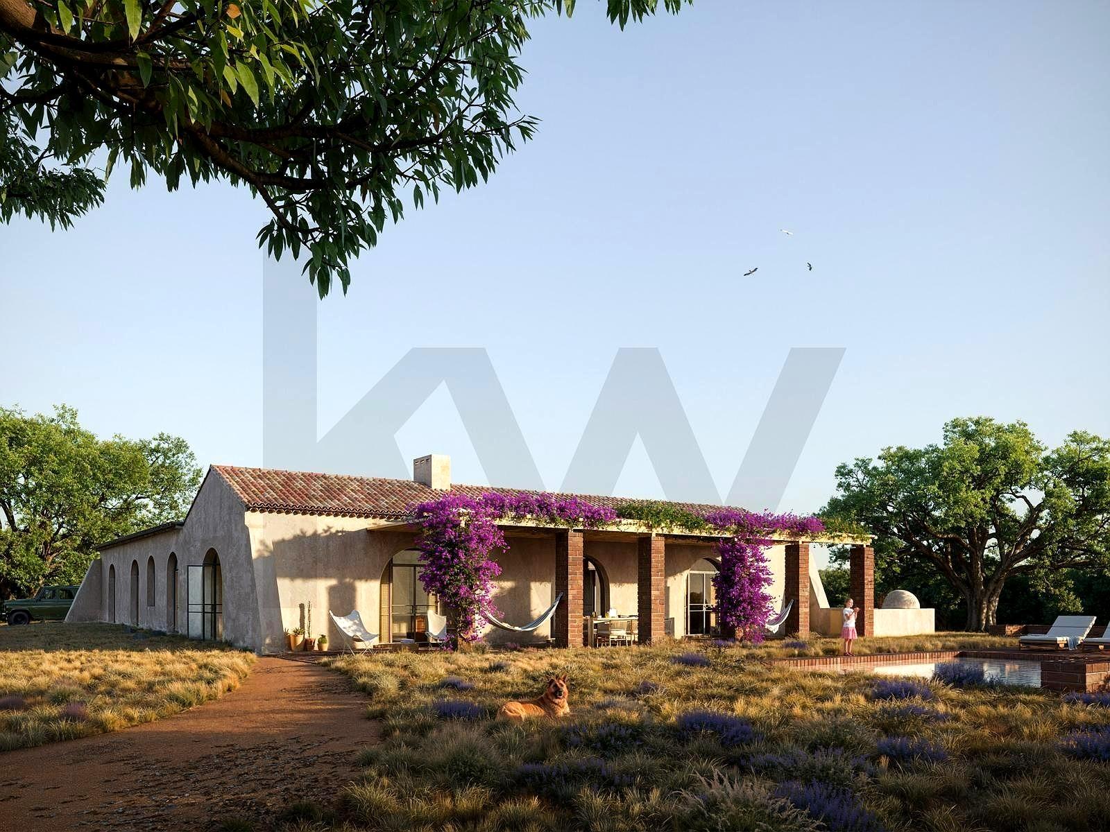 10-Hectare Estate with Approved Luxury Tourism Retreat Project in Santiago do Cacém